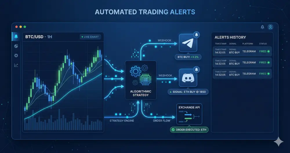 How to Automate Trading Alerts: Tools, Webhooks & Execution [2026]
